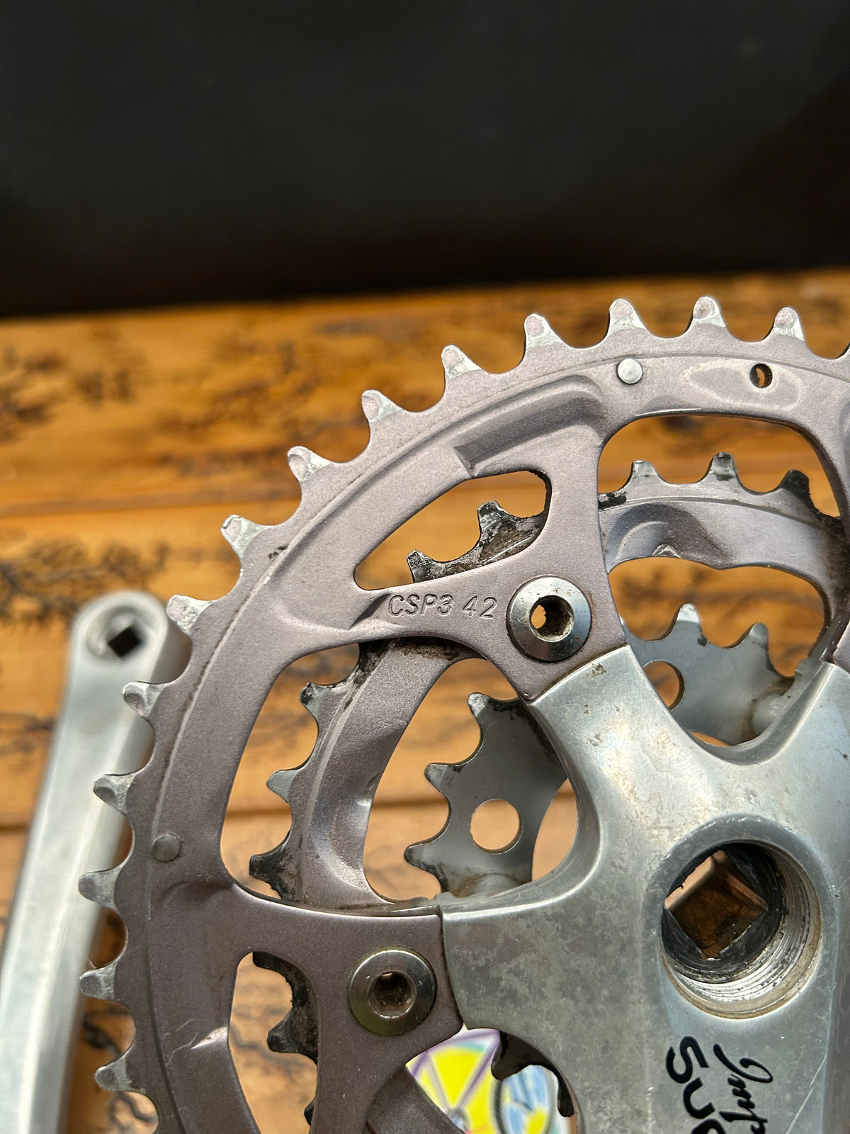 Sugino Impel 42/32/20 175mm Square Taper Crankset