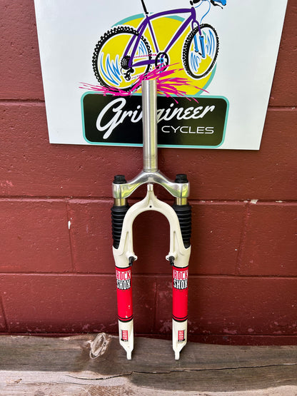 Rock Shox Judy XC 26" 1 1/8 Threadless White Suspension Fork