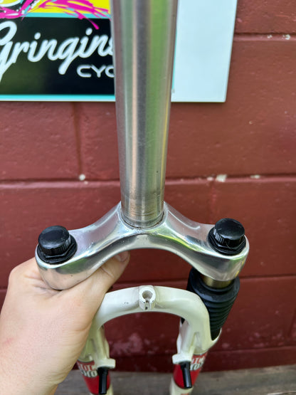 Rock Shox Judy XC 26" 1 1/8 Threadless White Suspension Fork
