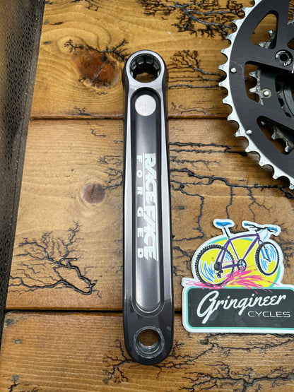 Raceface Turbine 44/32/22 ISIS 175mm Pewter Triple Crankset