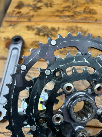 Raceface Turbine 44/32/22 ISIS 175mm Pewter Triple Crankset