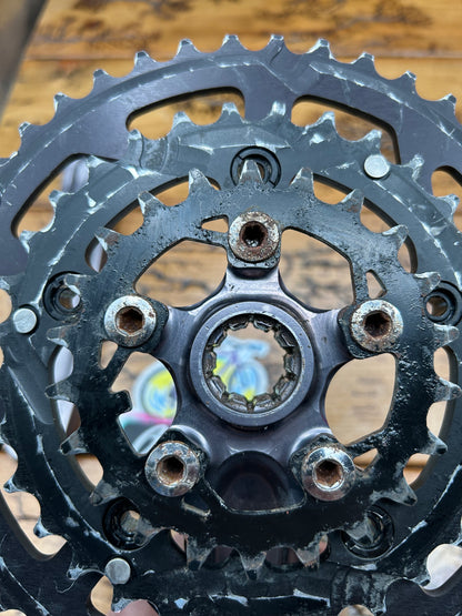 Raceface Turbine 44/32/22 ISIS 175mm Pewter Triple Crankset