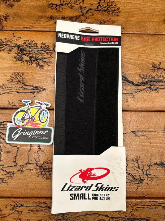 Lizard Skins Small Black Neoprene Chainstay Protector New