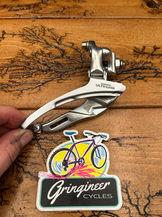 Shimano Ultegra FD-6503 Braze On Bottom Pull Front Derailluer