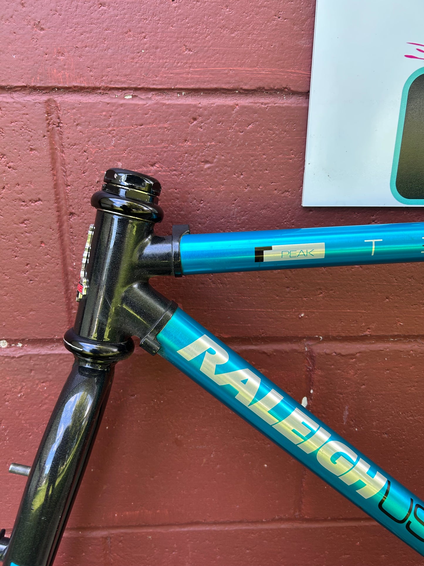 1990 18.5" Raleigh Technium Peak Frameset