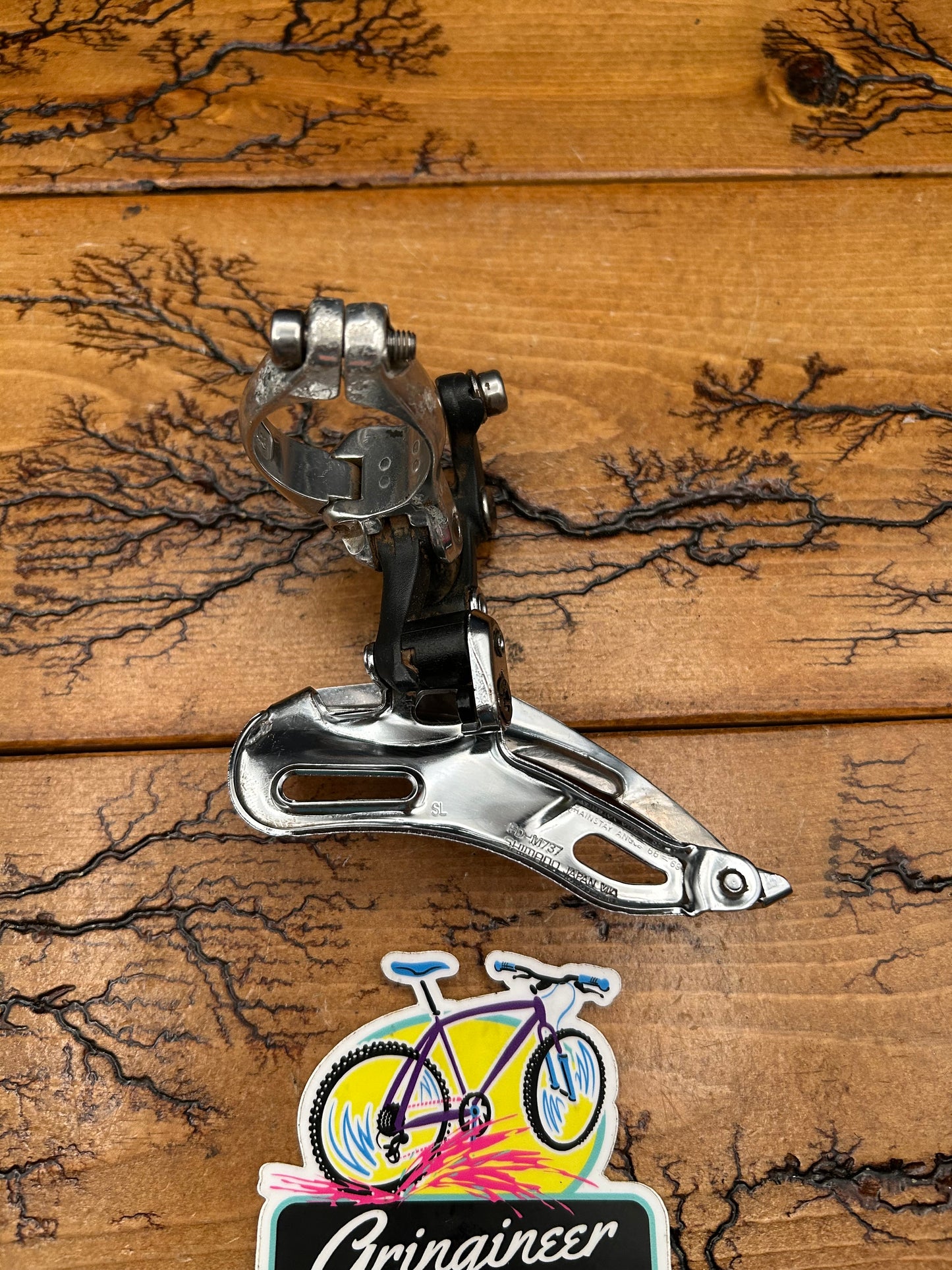 Shimano Deore XT FD-M737 31.8mm Bottom Pull Front Derailleur