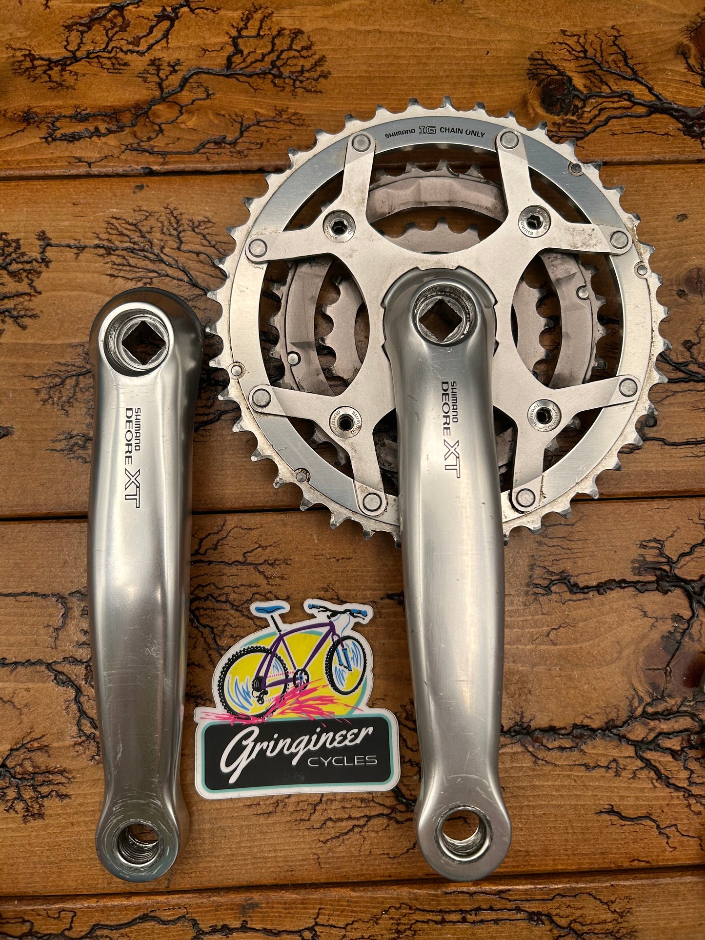 Shimano Deore XT FC-M739 175mm 42/32/22 Crankset