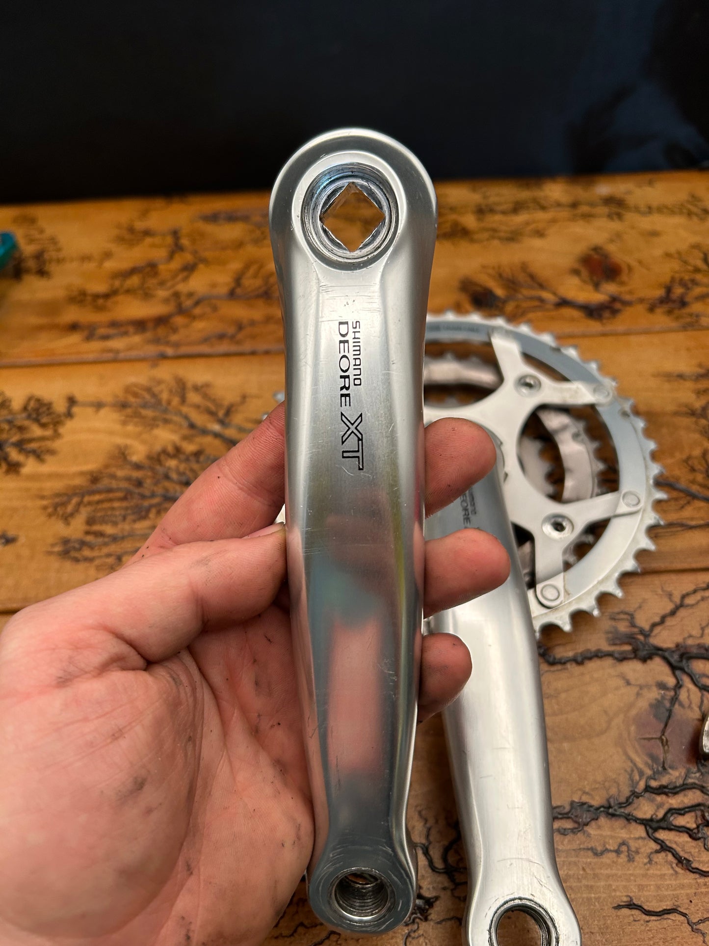 Shimano Deore XT FC-M739 175mm 42/32/22 Crankset