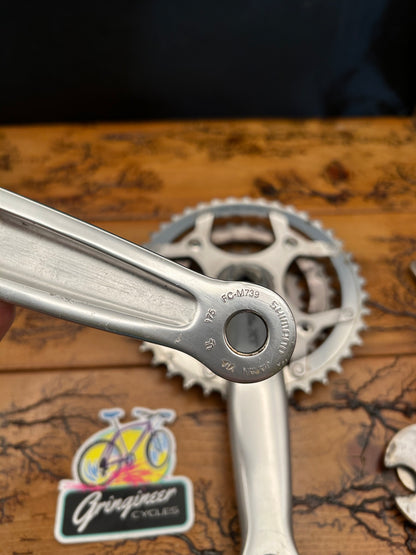 Shimano Deore XT FC-M739 175mm 42/32/22 Crankset
