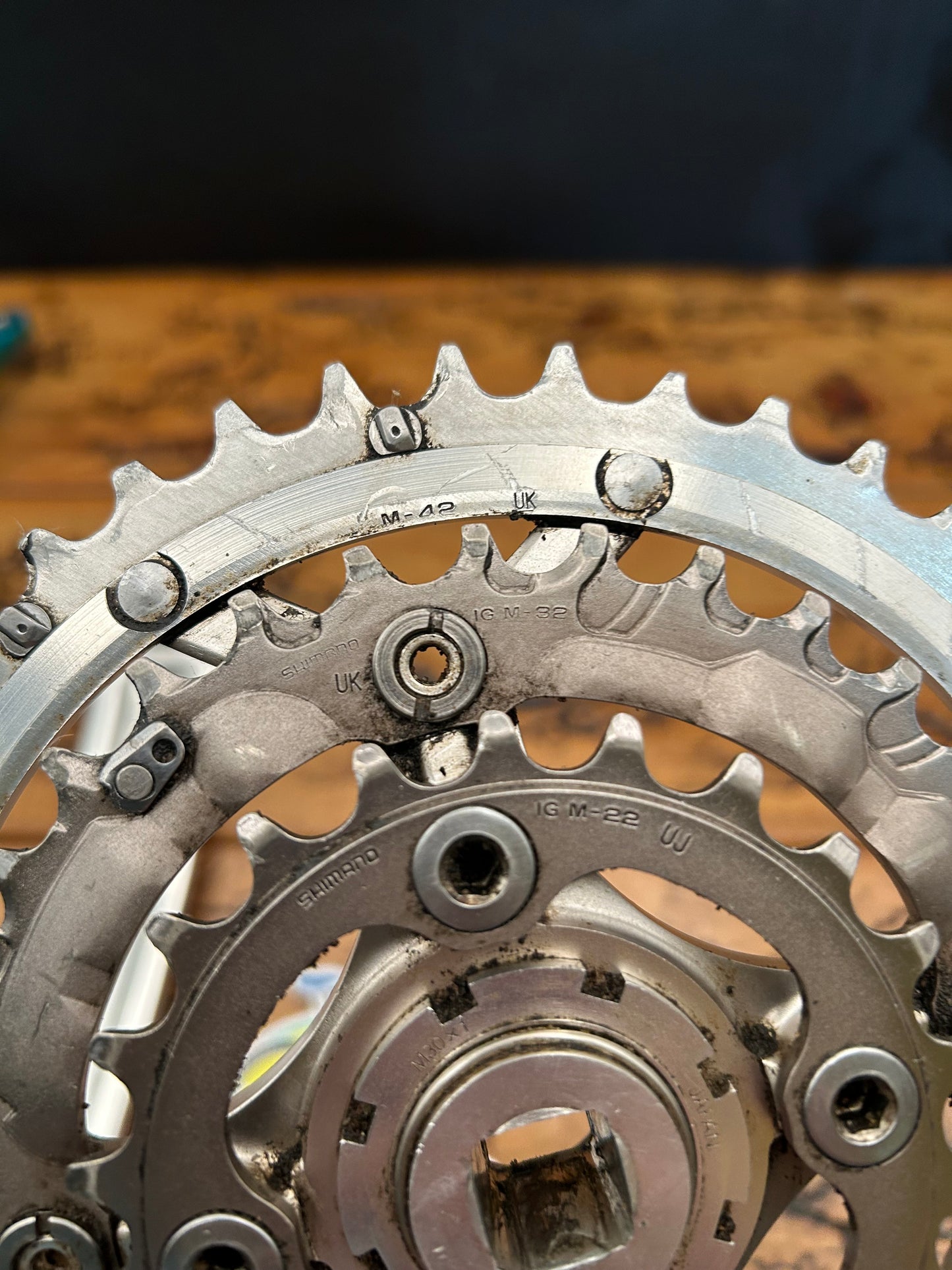 Shimano Deore XT FC-M739 175mm 42/32/22 Crankset