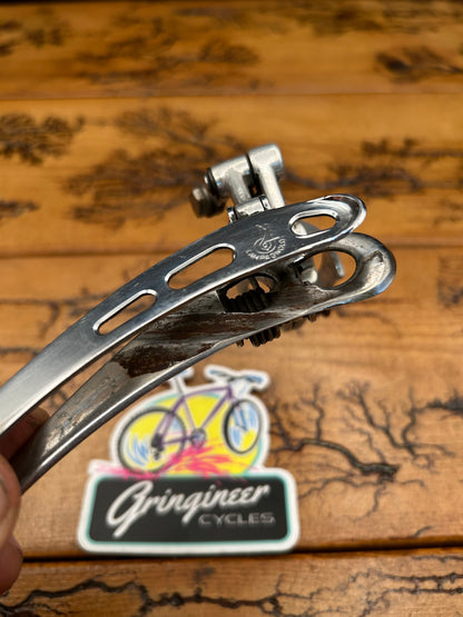 Campagnolo Record 3 Hole Clamp On Front Derailleur