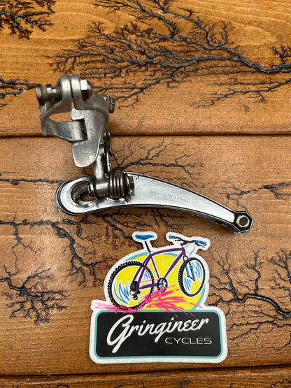 Campagnolo Record 3 Hole Clamp On Front Derailleur