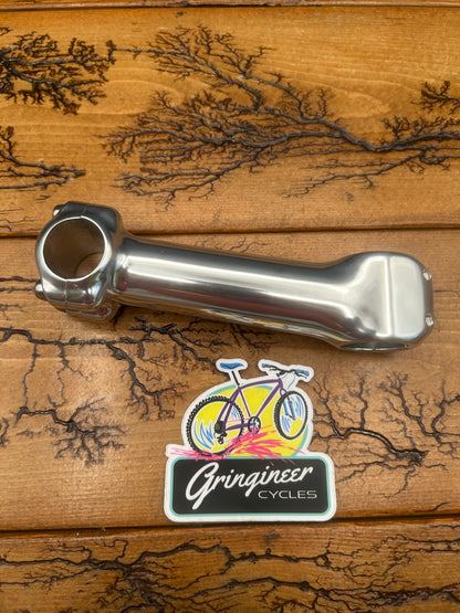 Koski Stronghold Silver 130mm 7 Degree 25.4mm 1 1/8 Inch Threadless Stem