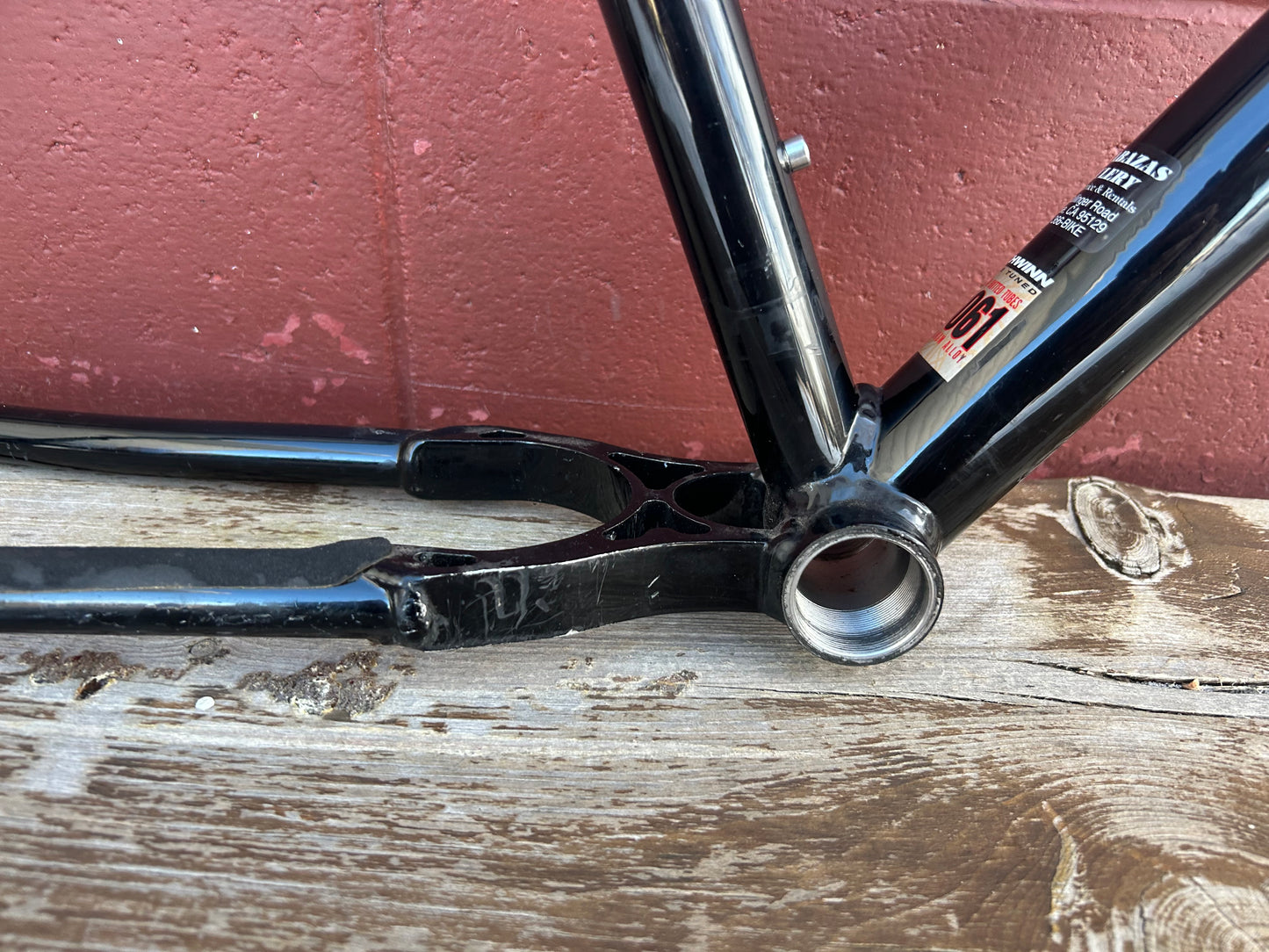 21" 1999 Schwinn Homegrown Black Frame