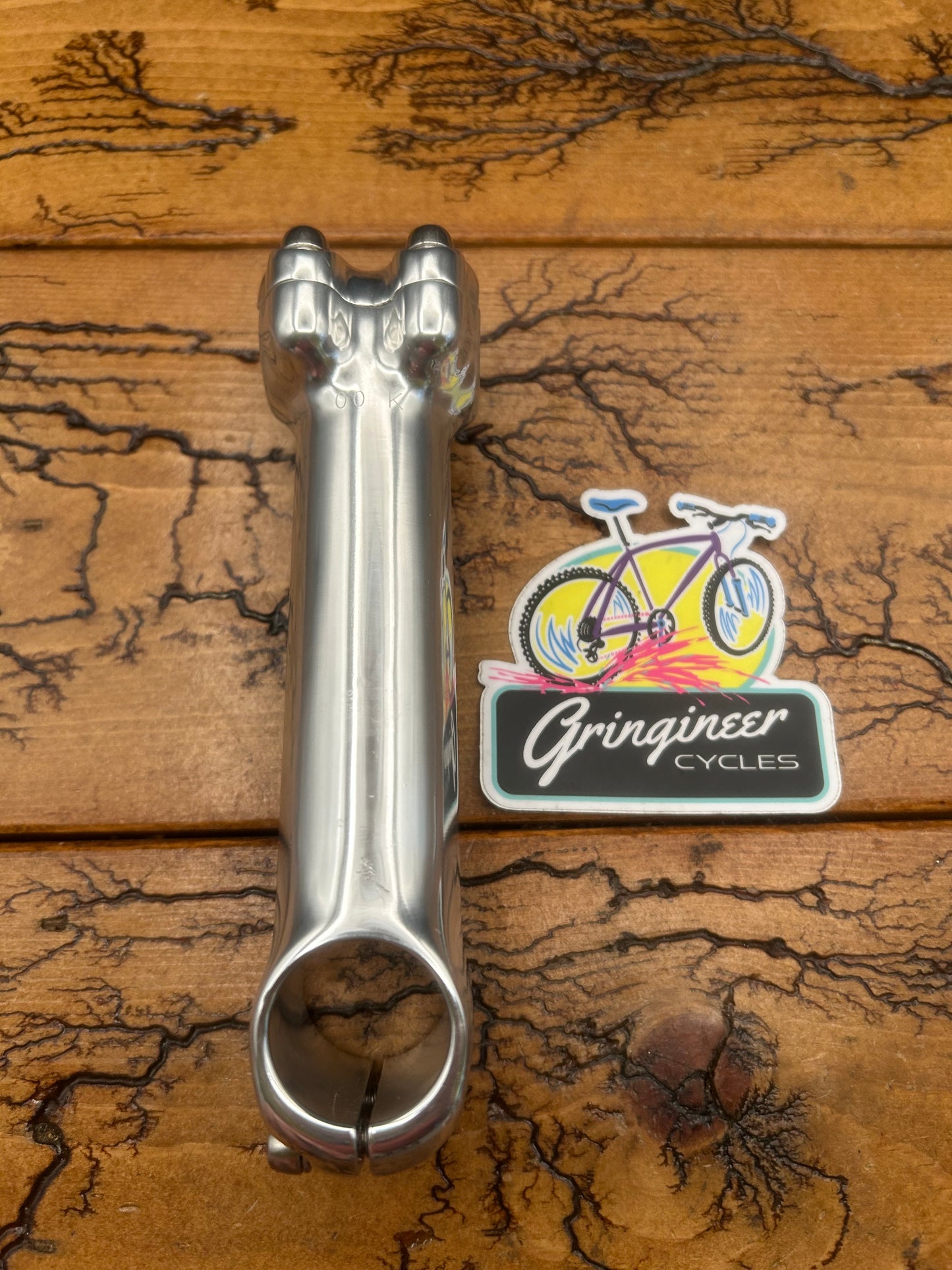 Koski Stronghold Silver 130mm 7 Degree 25.4mm 1 1/8 Inch Threadless Stem