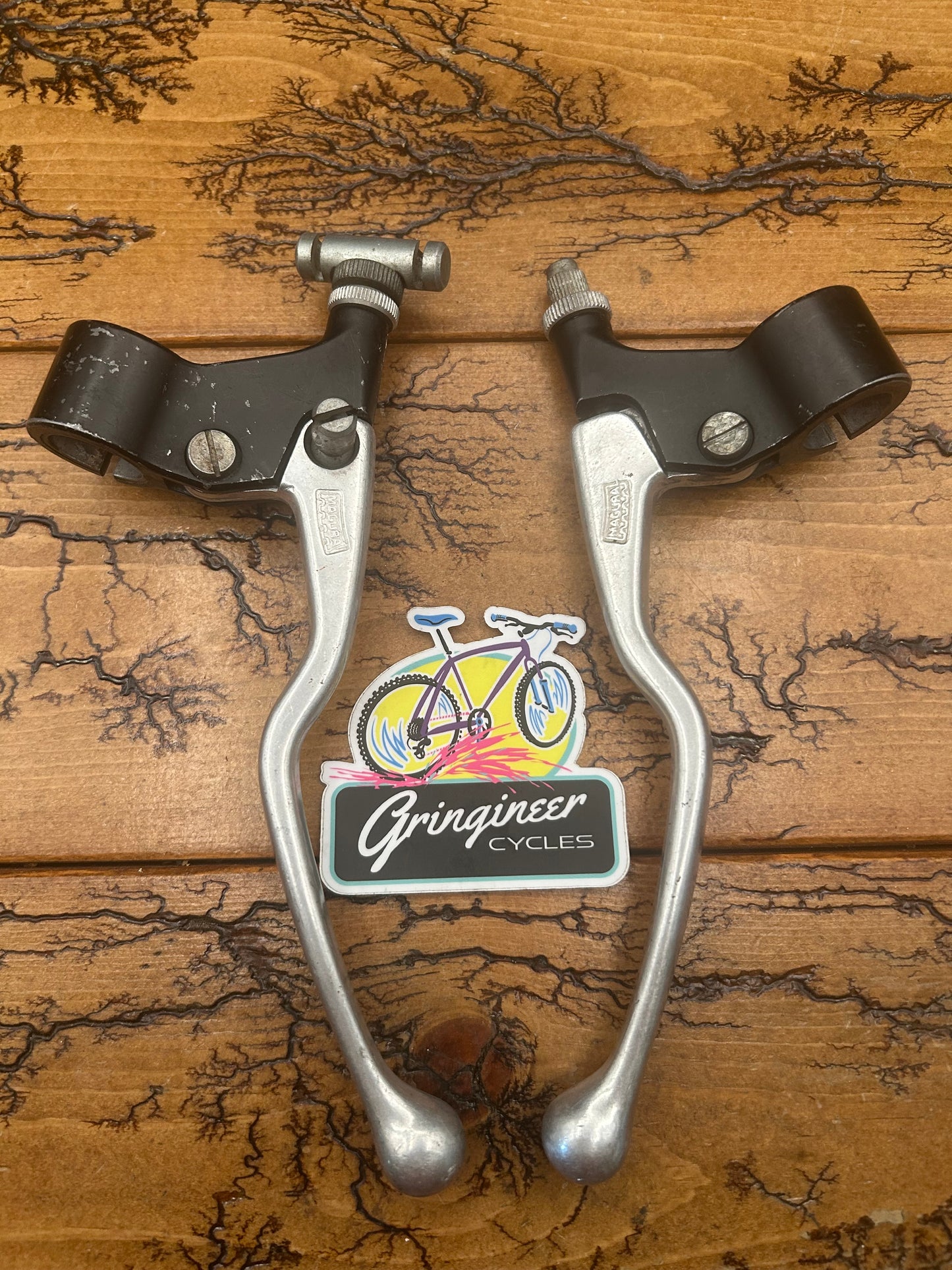 Magura Dual Pull Right Brake Lever With Single Pull Left Lever