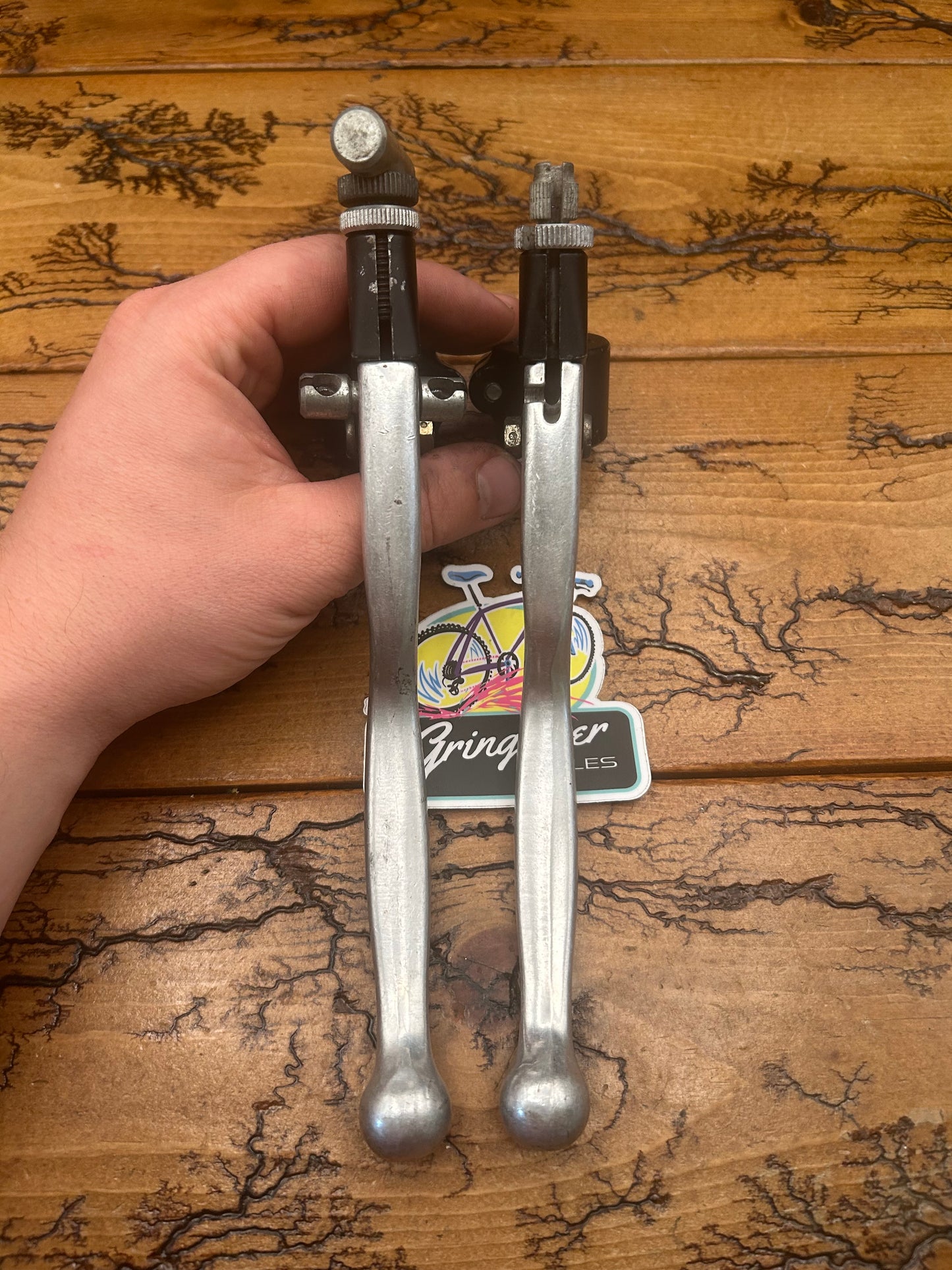 Magura Dual Pull Right Brake Lever With Single Pull Left Lever