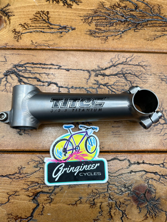 Titec Titanium 135mm 1 1/8 25.4mm Threadless Stem