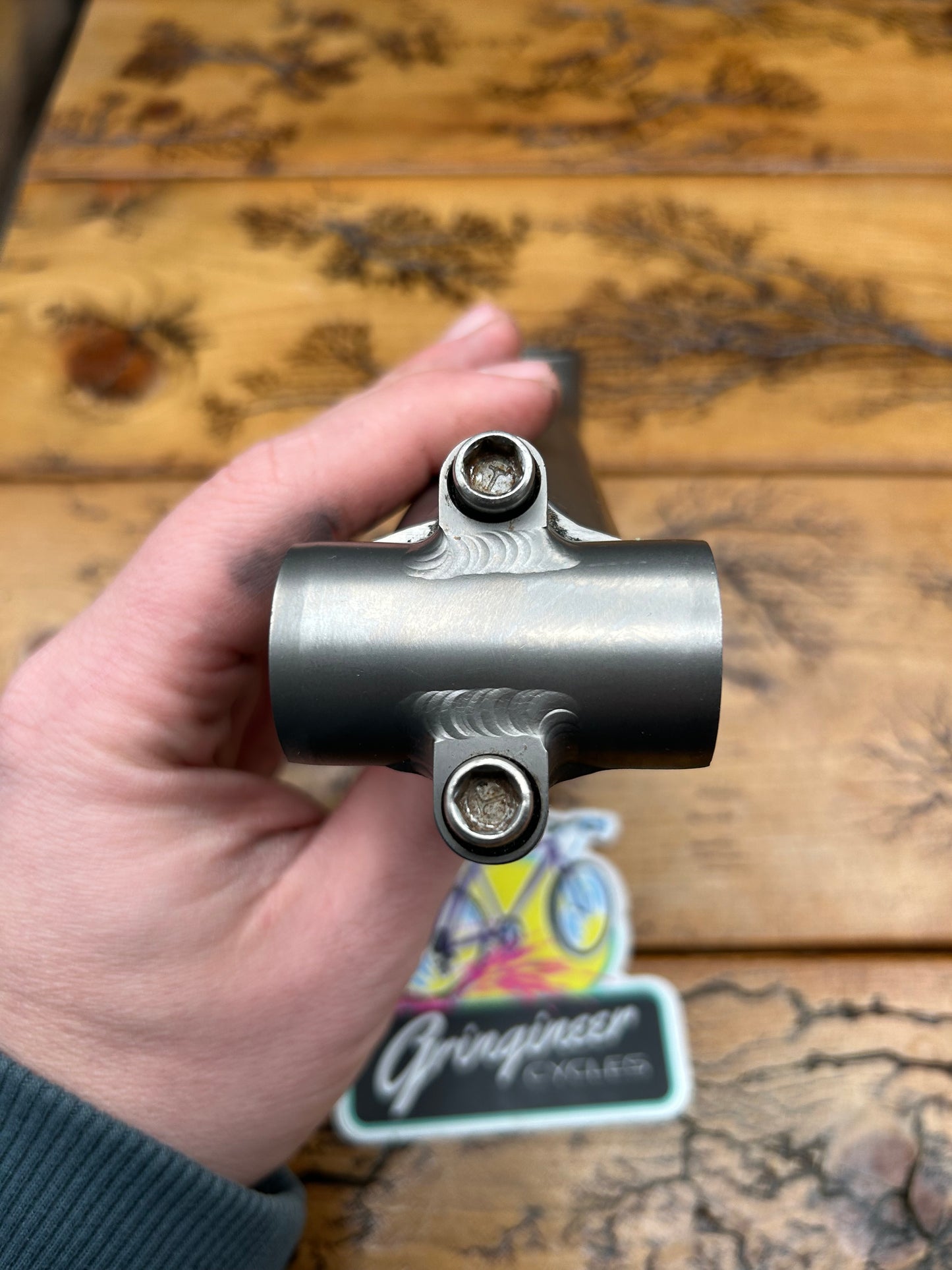 Titec Titanium 135mm 1 1/8 25.4mm Threadless Stem