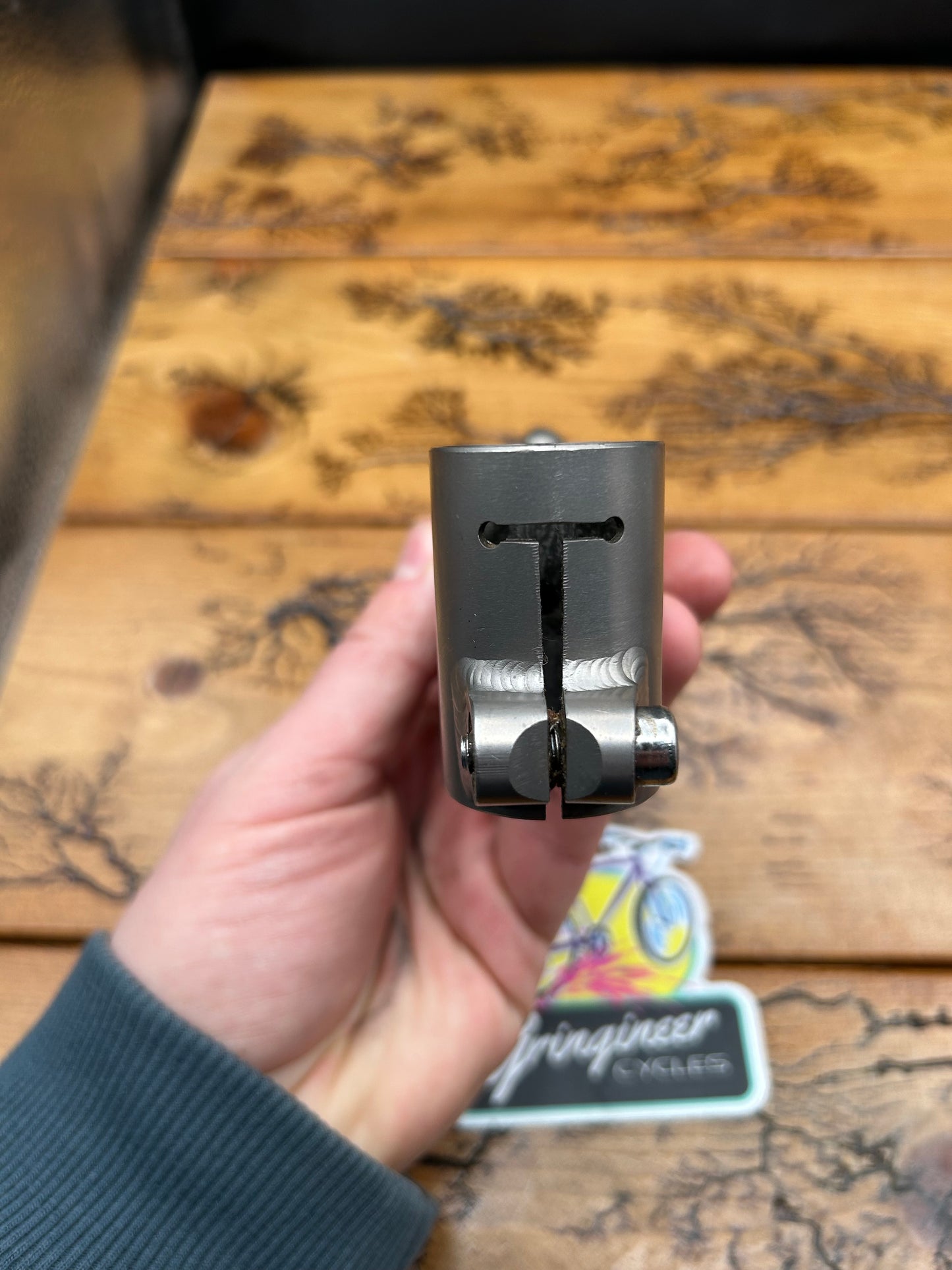 Titec Titanium 135mm 1 1/8 25.4mm Threadless Stem