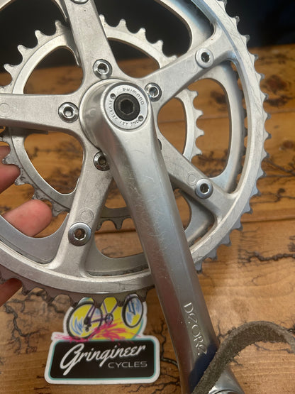 Shimano Deore AX FC-DE30 50/45/30 170mm Crankset With Shimano 600 AX Pedals