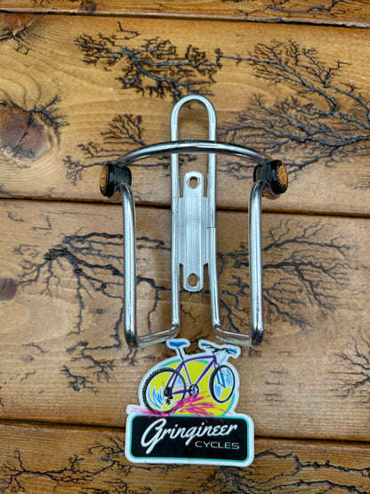 Schwinn Quality Silver Aluminum Water Bottle Cage