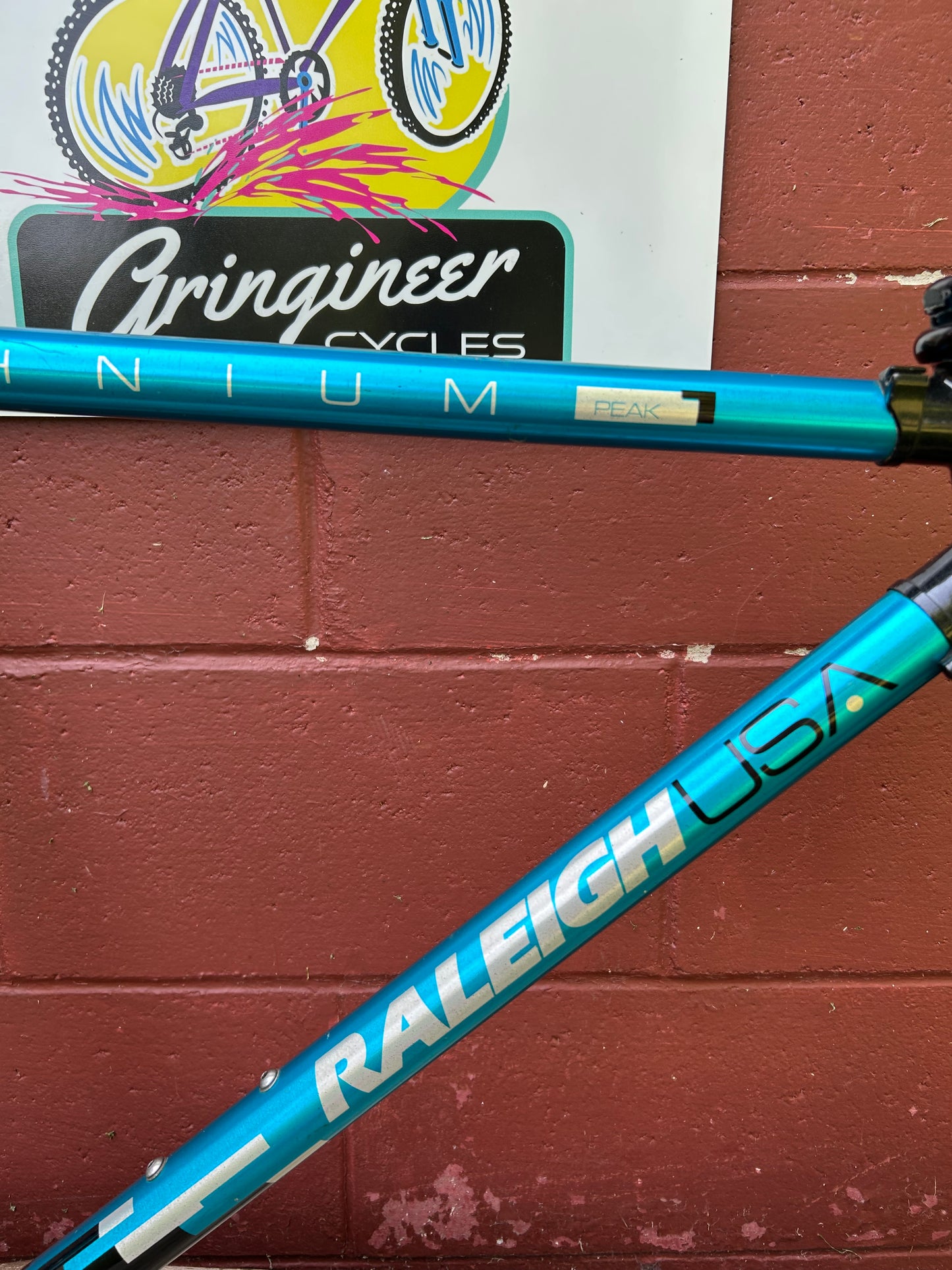 1990 20.5" Raleigh Technium Peak Frameset