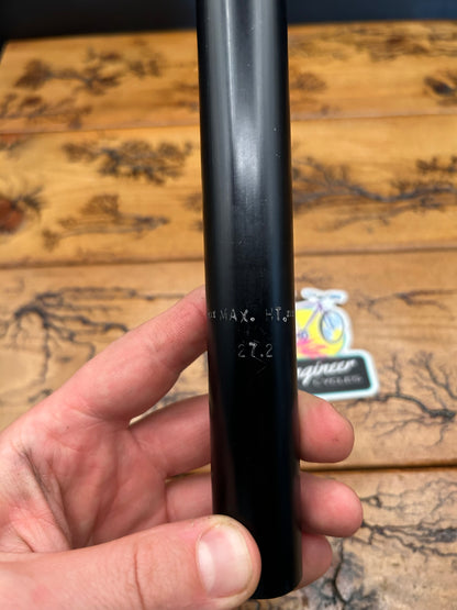 Control Tech 27.2mm x 350mm Black Seatpost