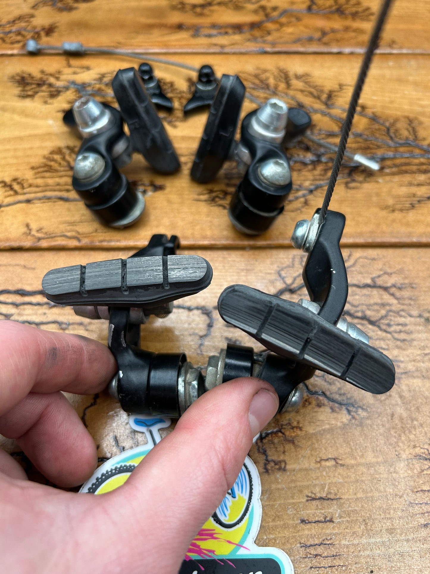 Dia Compe 986 Black Cantilever Brake Set