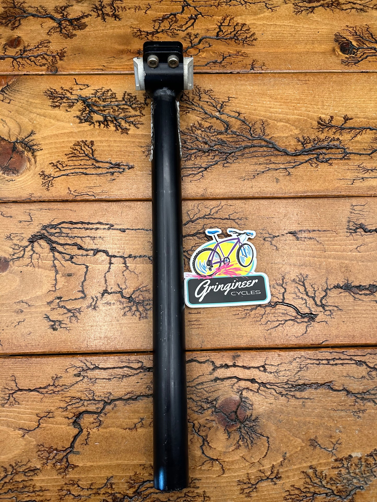 Control Tech 27.2mm x 350mm Black Seatpost