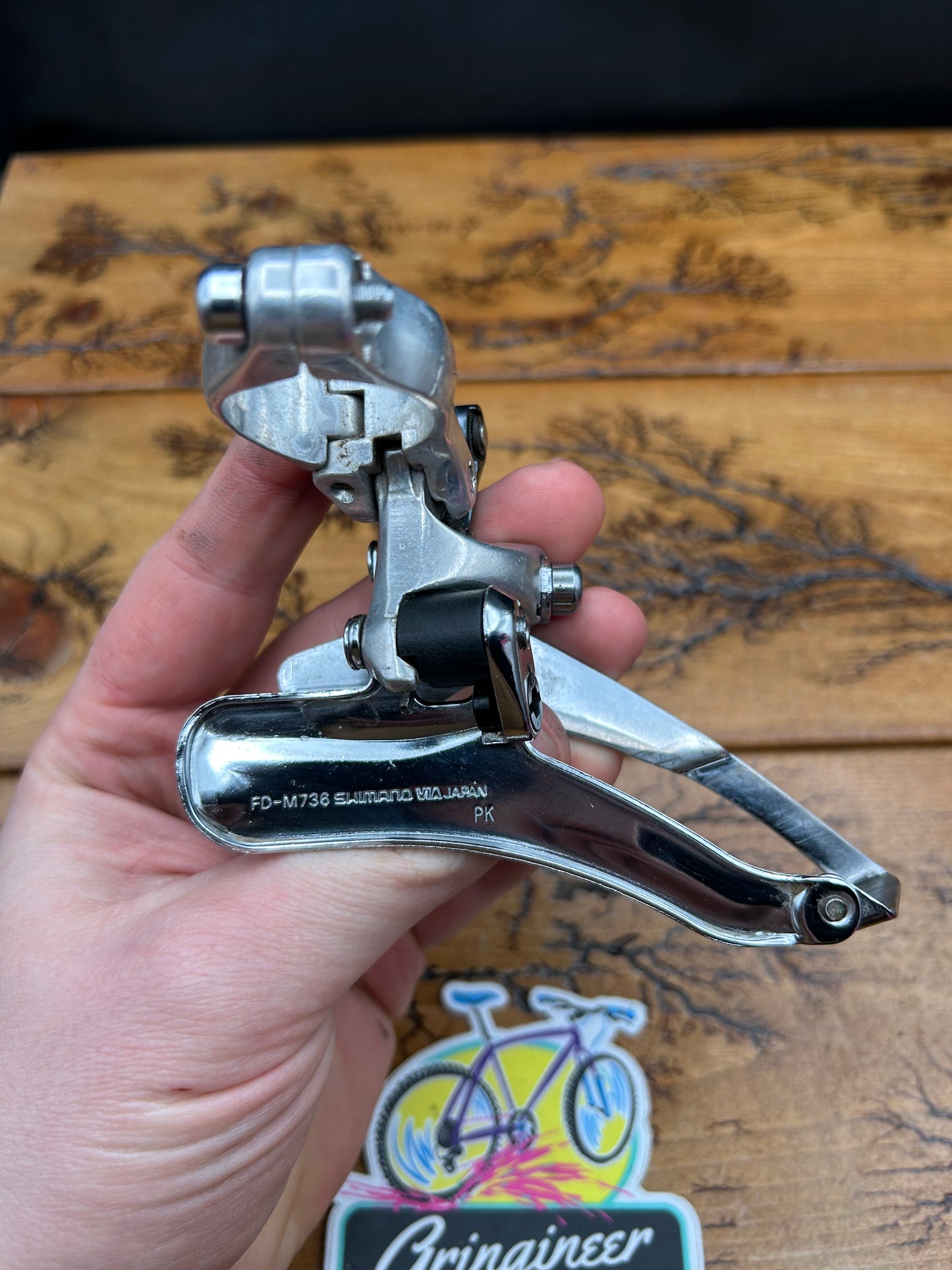 Shimano Deore XT FD-M736 28.6mm Top Pull Front Derailleur
