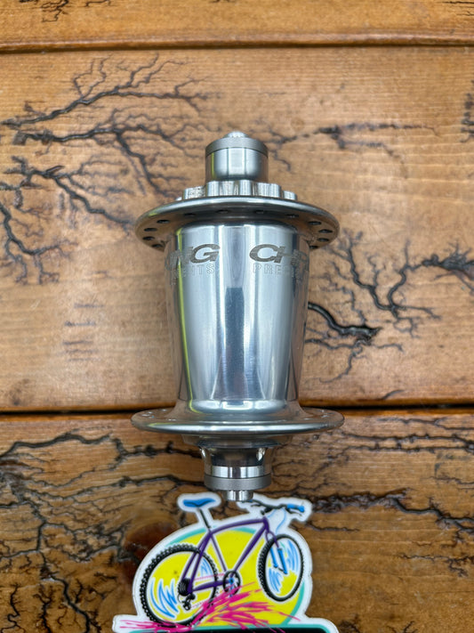 Chris King 36 Hole QR Silver Front Hub