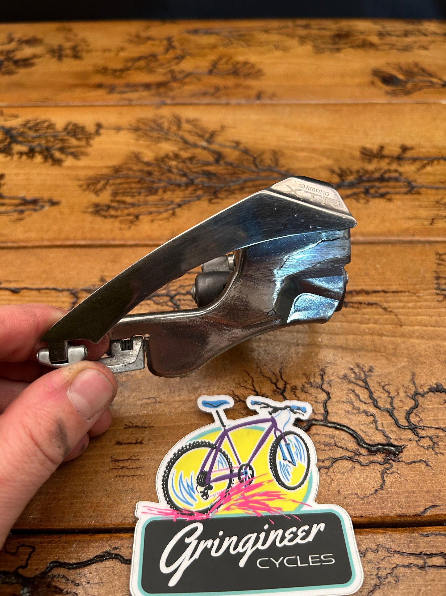 Shimano XTR FD-M950 31.8mm Bottom Pull Front Derailleur