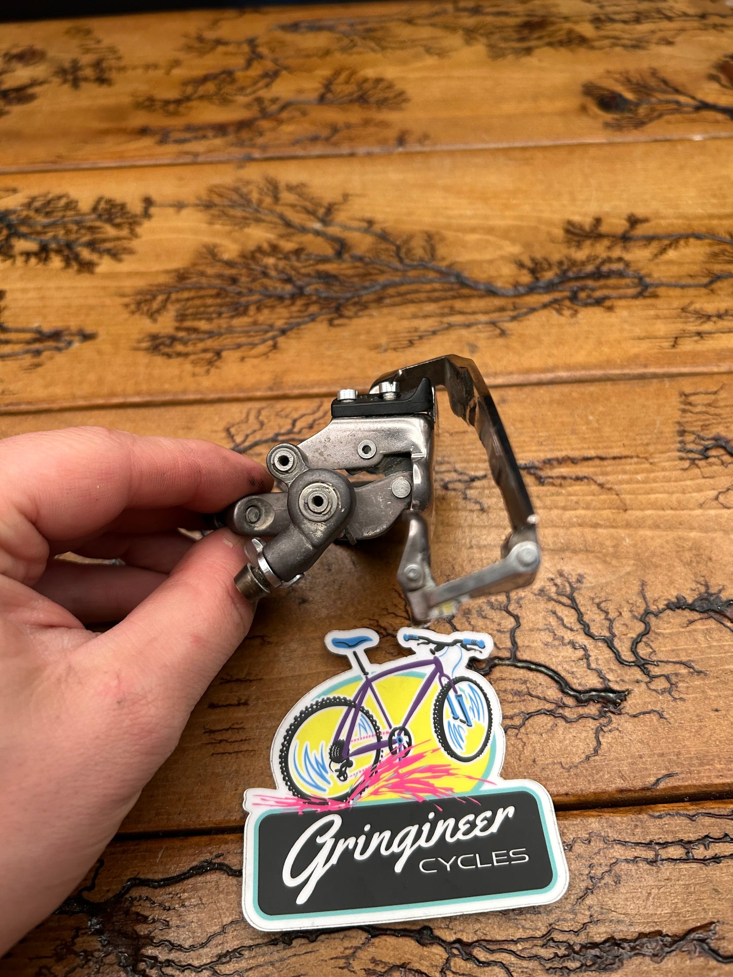 Shimano XTR FD-M950 31.8mm Bottom Pull Front Derailleur