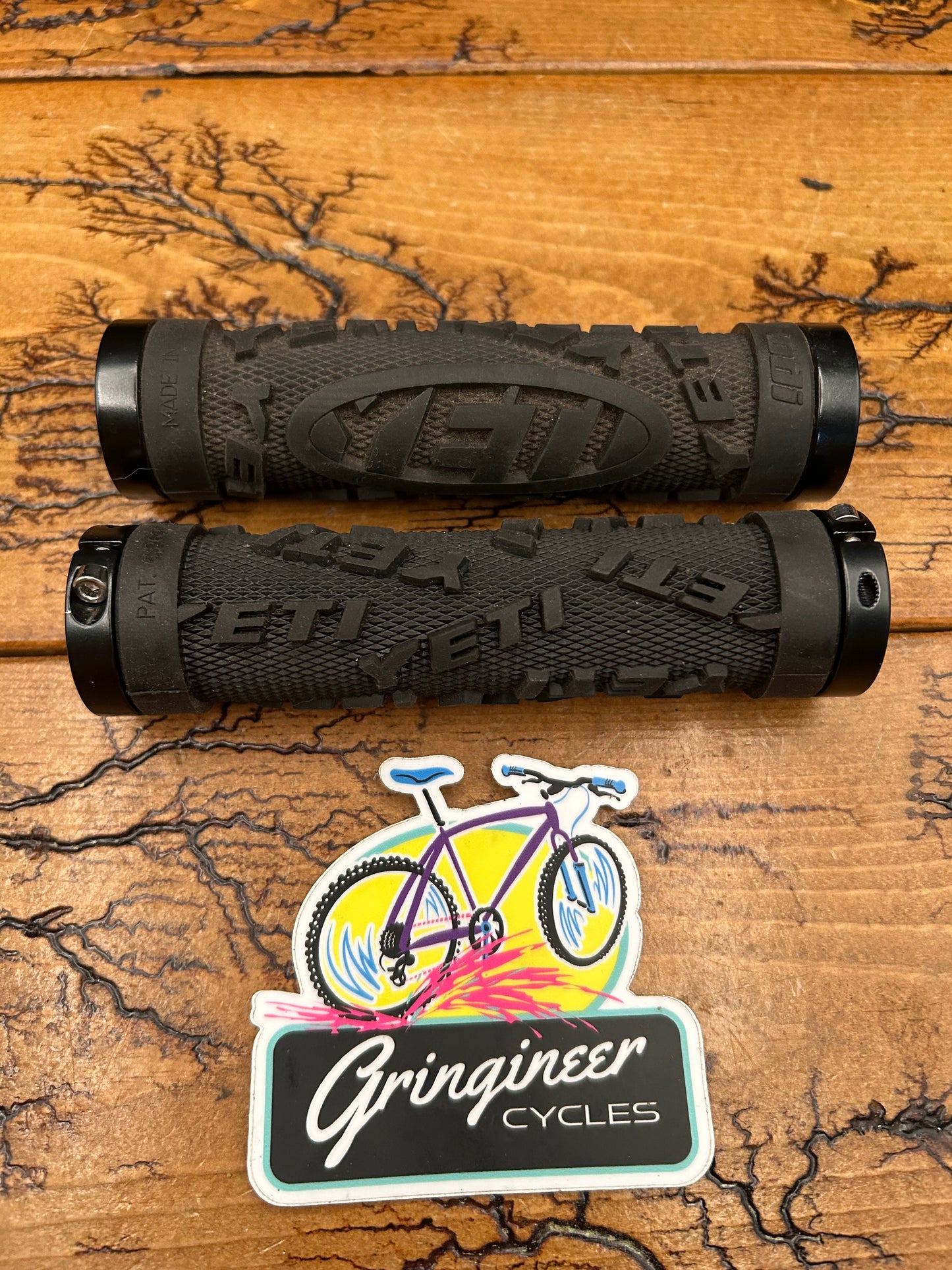 ODI Yeti Lock On Black Grips