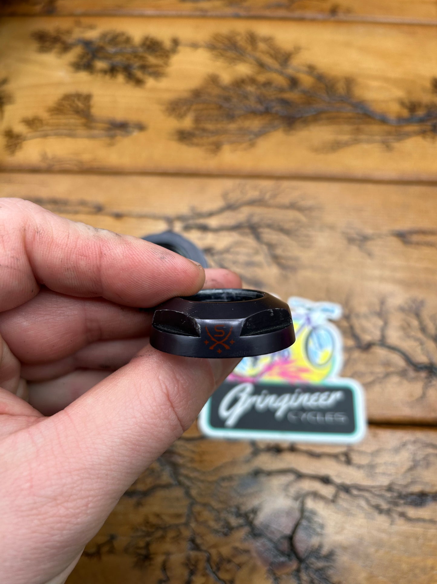 Stronglight X12 Black 1 Inch Threaded Needle Bearing Headset