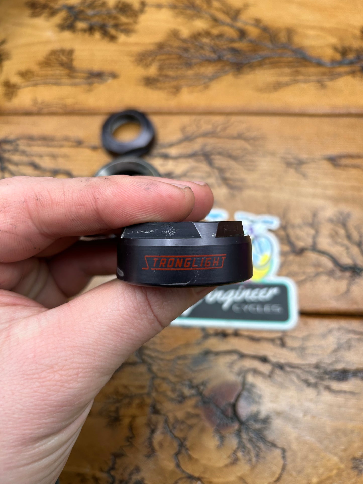 Stronglight X12 Black 1 Inch Threaded Needle Bearing Headset