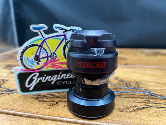 Stronglight X12 Black 1 Inch Threaded Needle Bearing Headset