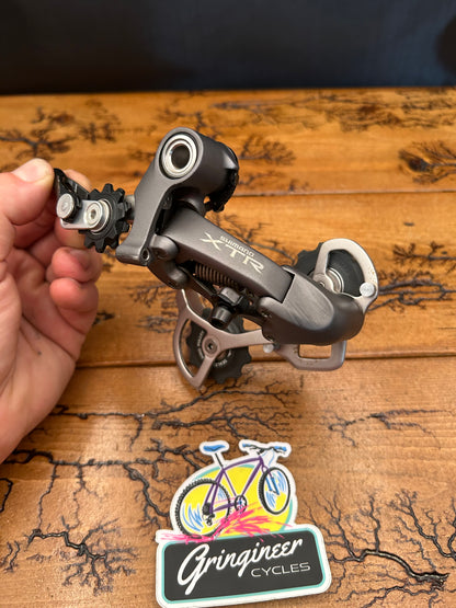 Shimano XTR RD-M951 Short Cage Rapid Rise Rear Derailleur VG