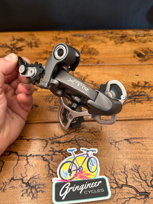 Shimano XTR RD-M951 Short Cage Rapid Rise Rear Derailleur VG