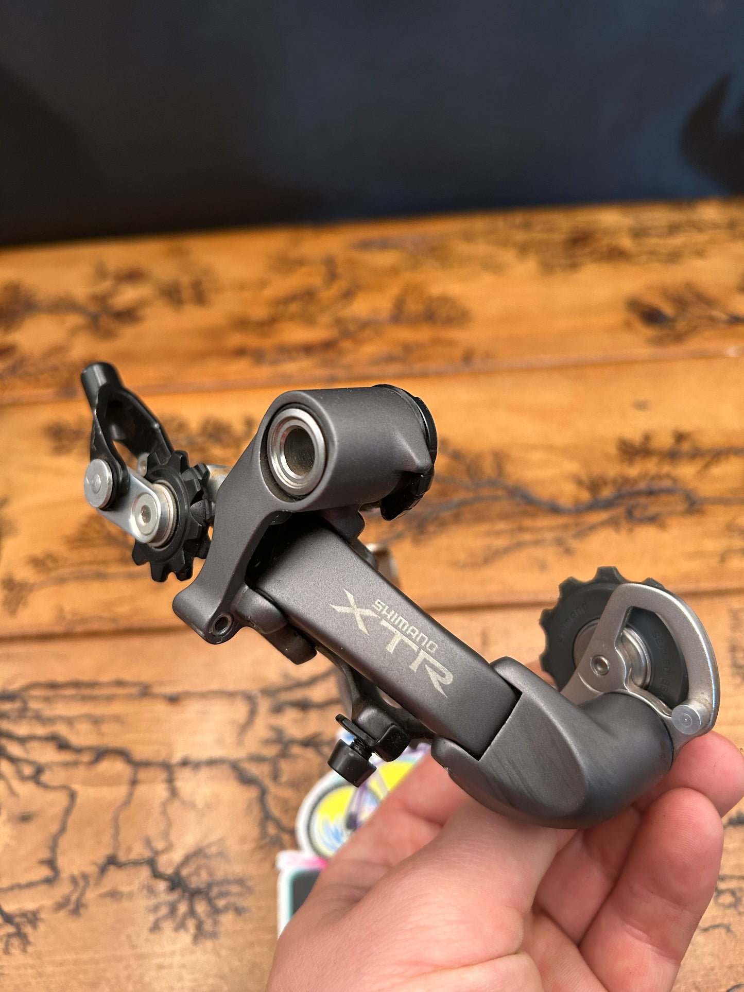 Shimano XTR RD-M951 Short Cage Rapid Rise Rear Derailleur VG