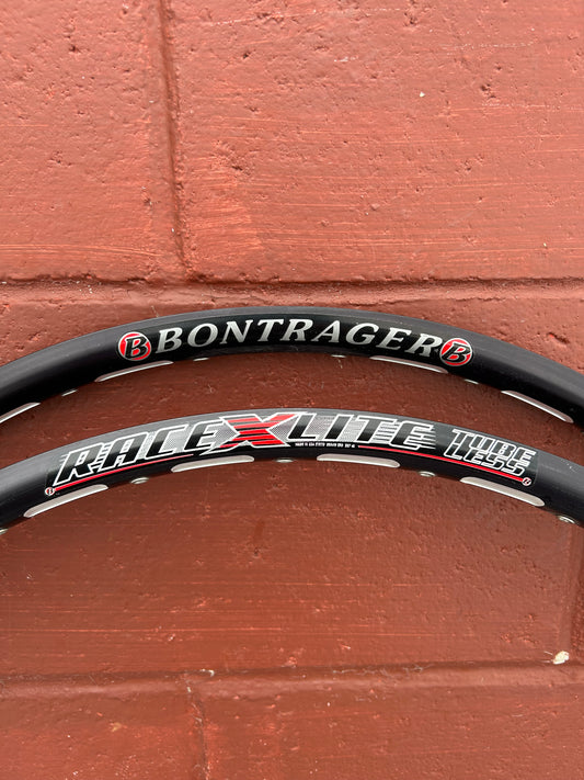 Bontrager Race Lite Tubeless Disc 26 Inch 28 Hole Rims Set of 2 NOS