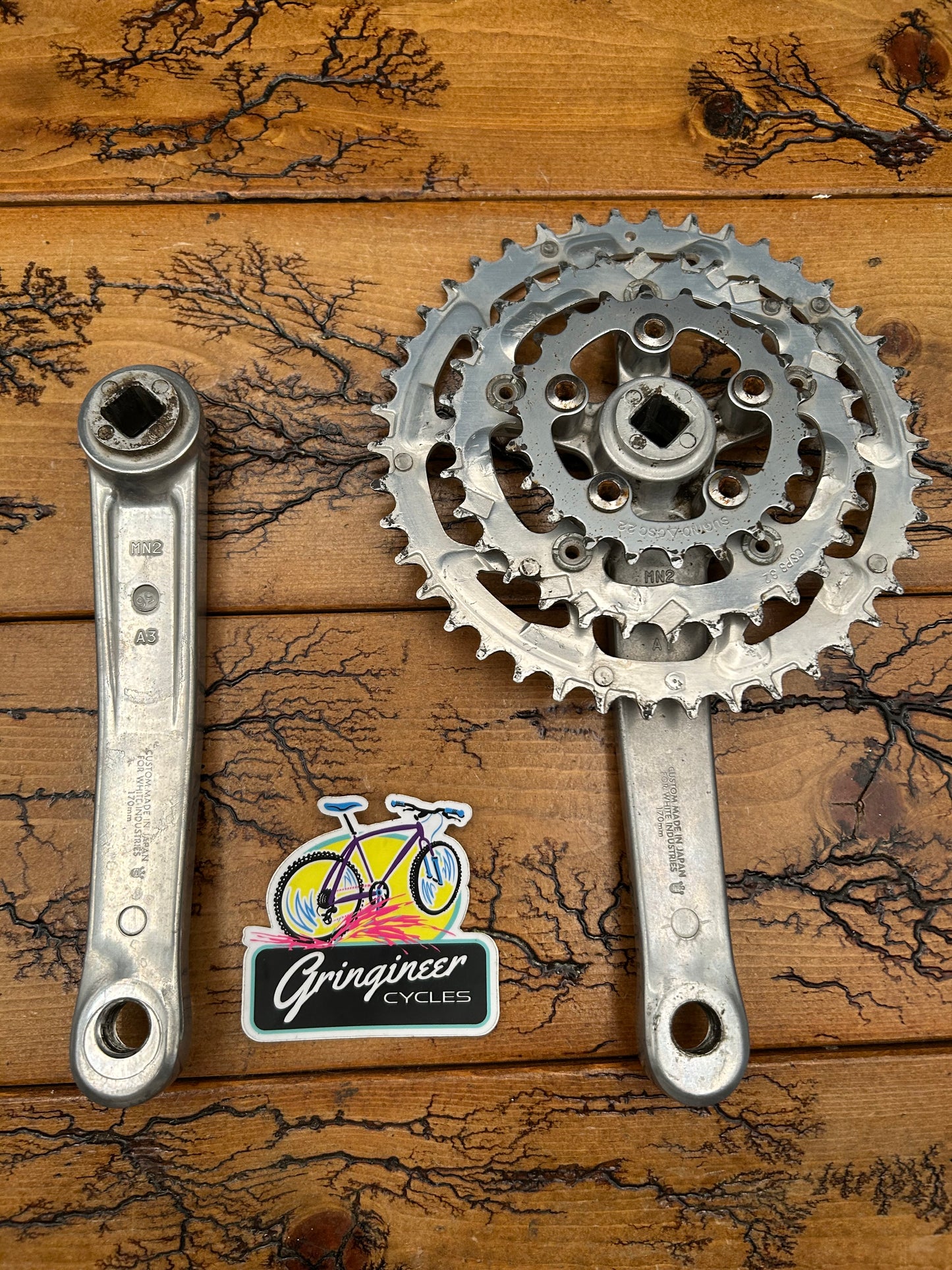 White Industries 42/32/22 170mm Crankset