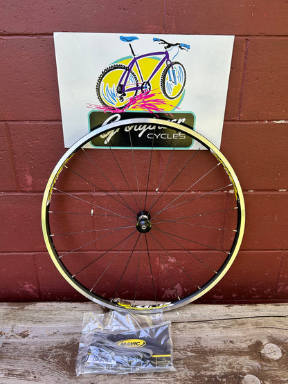 Mavic Cross RideQR Rim Brake 26" Front Wheel NOS
