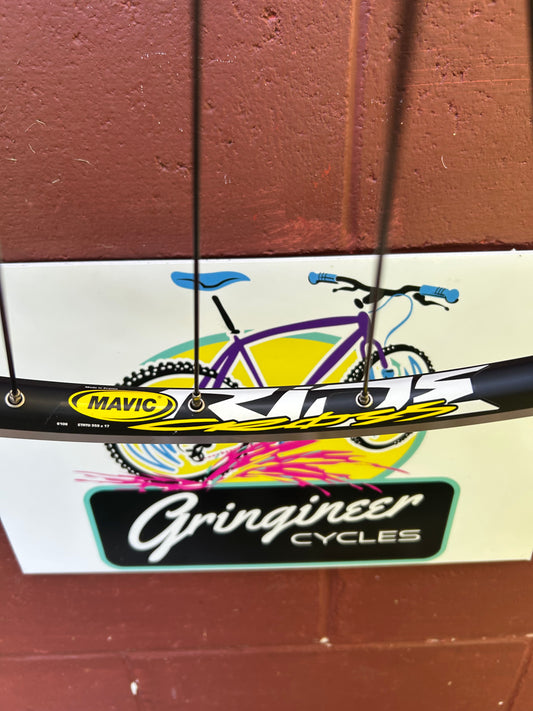 Mavic Cross RideQR Rim Brake 26" Front Wheel NOS