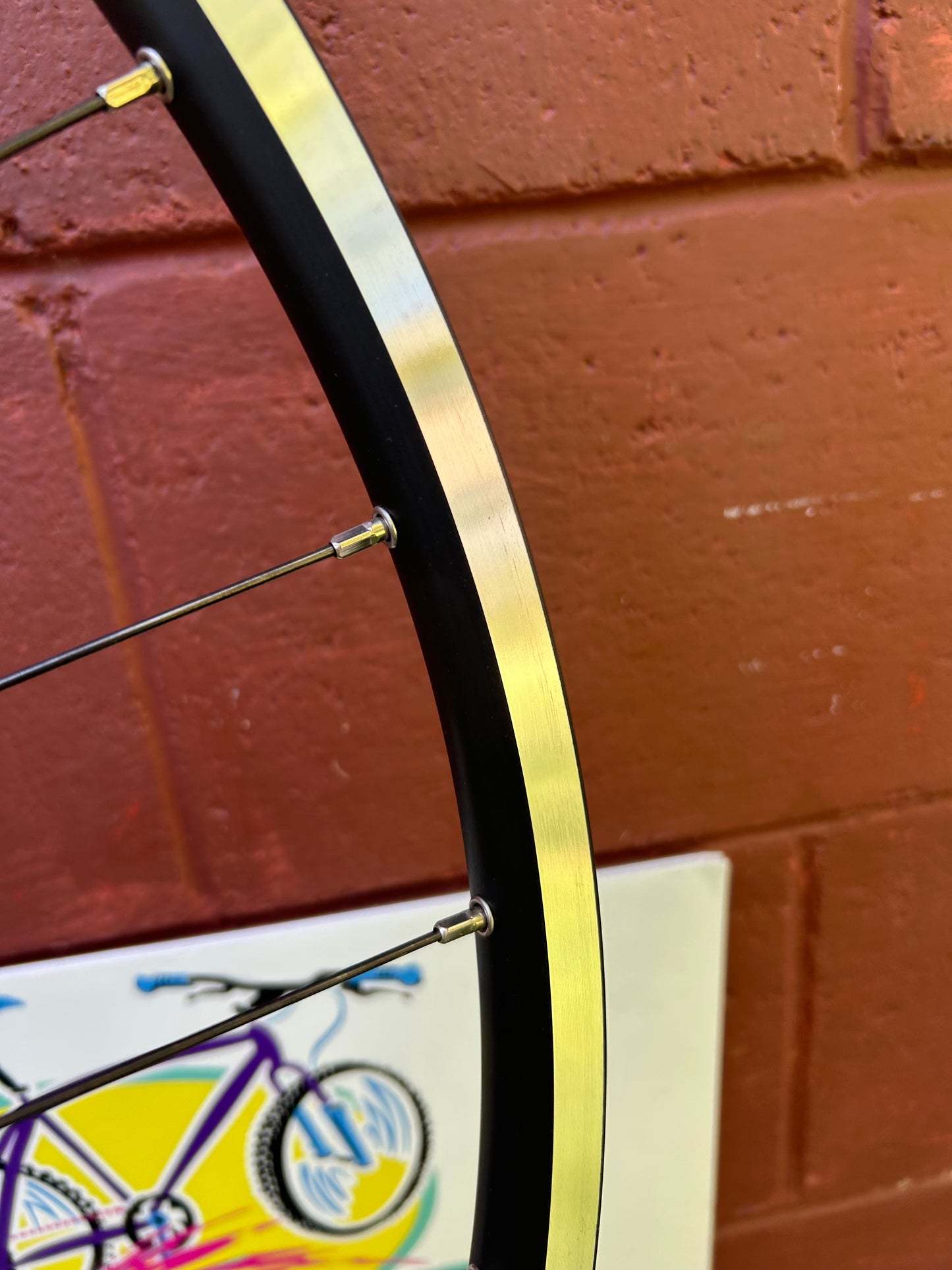 Mavic Cross RideQR Rim Brake 26" Front Wheel NOS