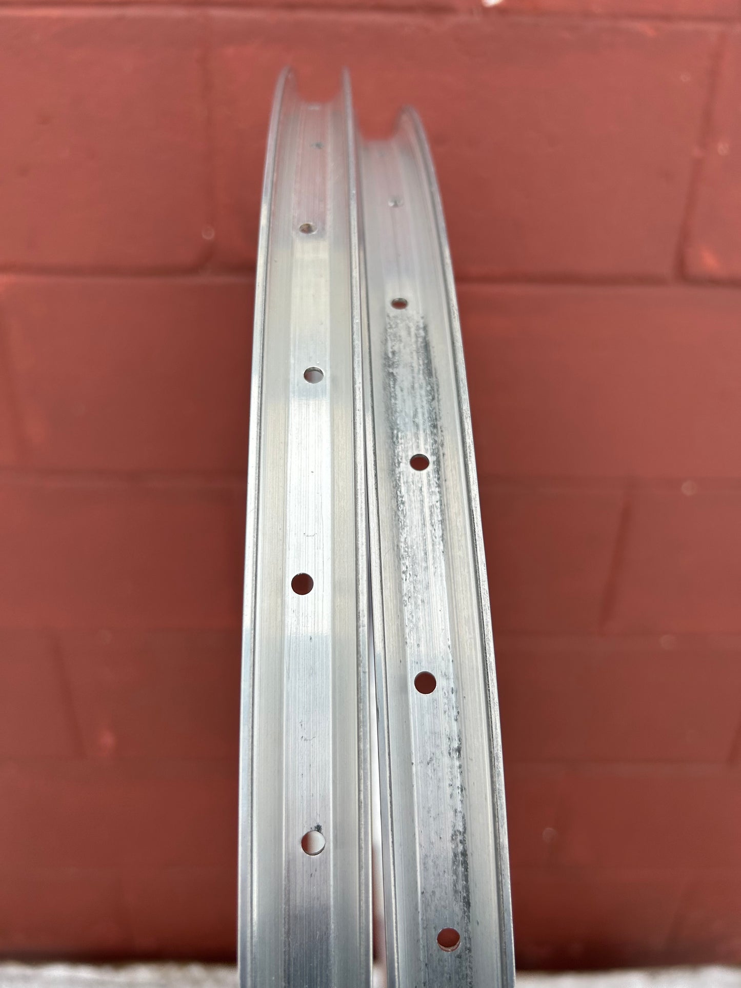 Weinmann Bontrager BCR1 26x1.5 36 Hole Silver Rims Set of 2 NOS