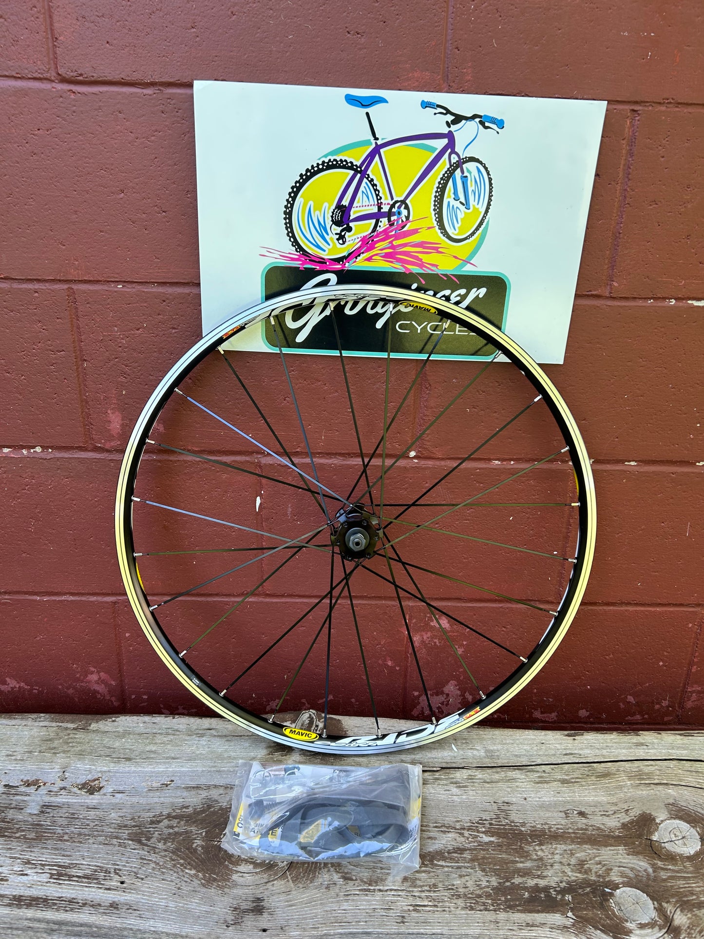 Mavic Cross Ride QR Rim/Disc Brake 26" Rear Wheel NOS