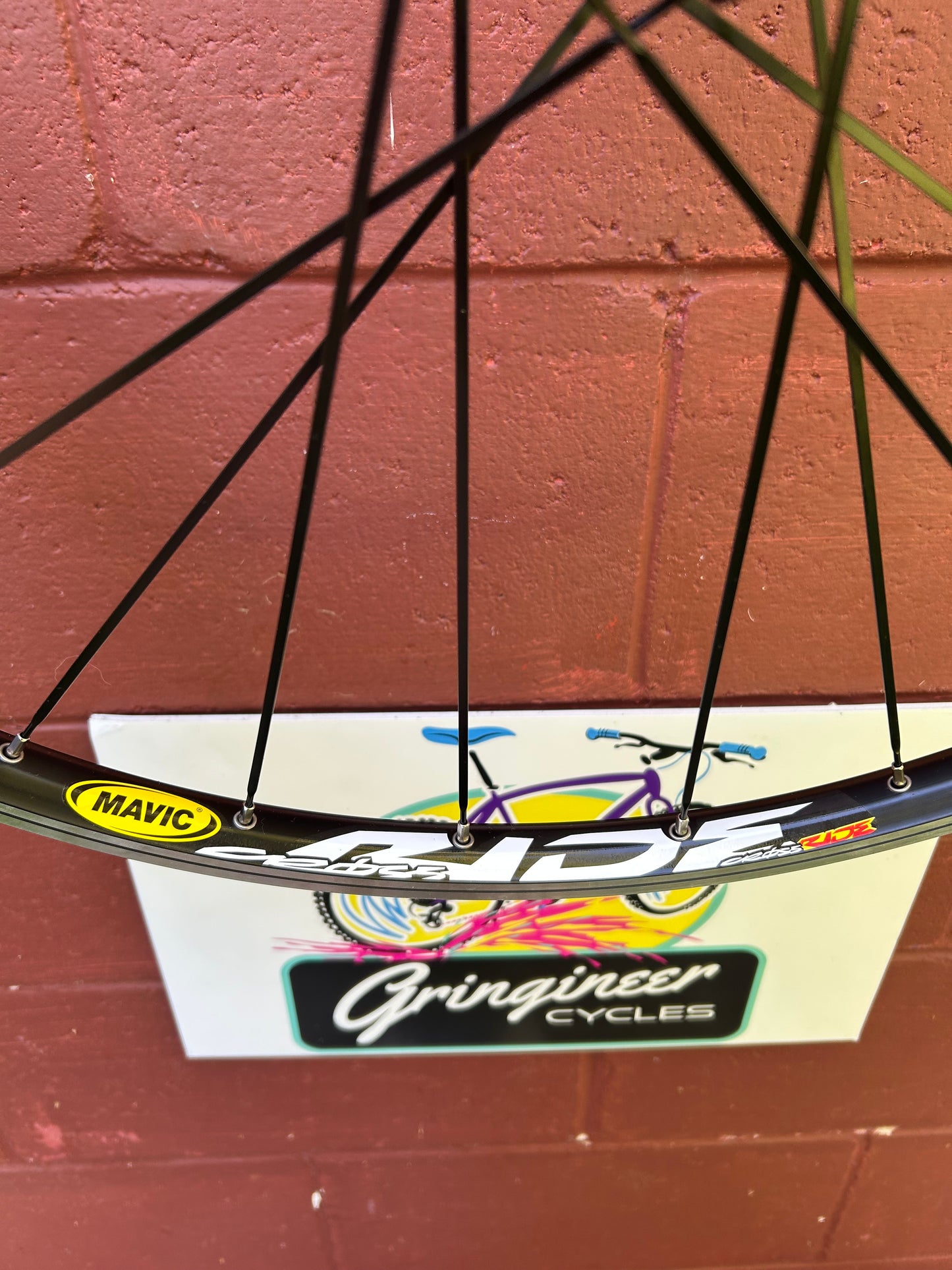 Mavic Cross Ride QR Rim/Disc Brake 26" Rear Wheel NOS