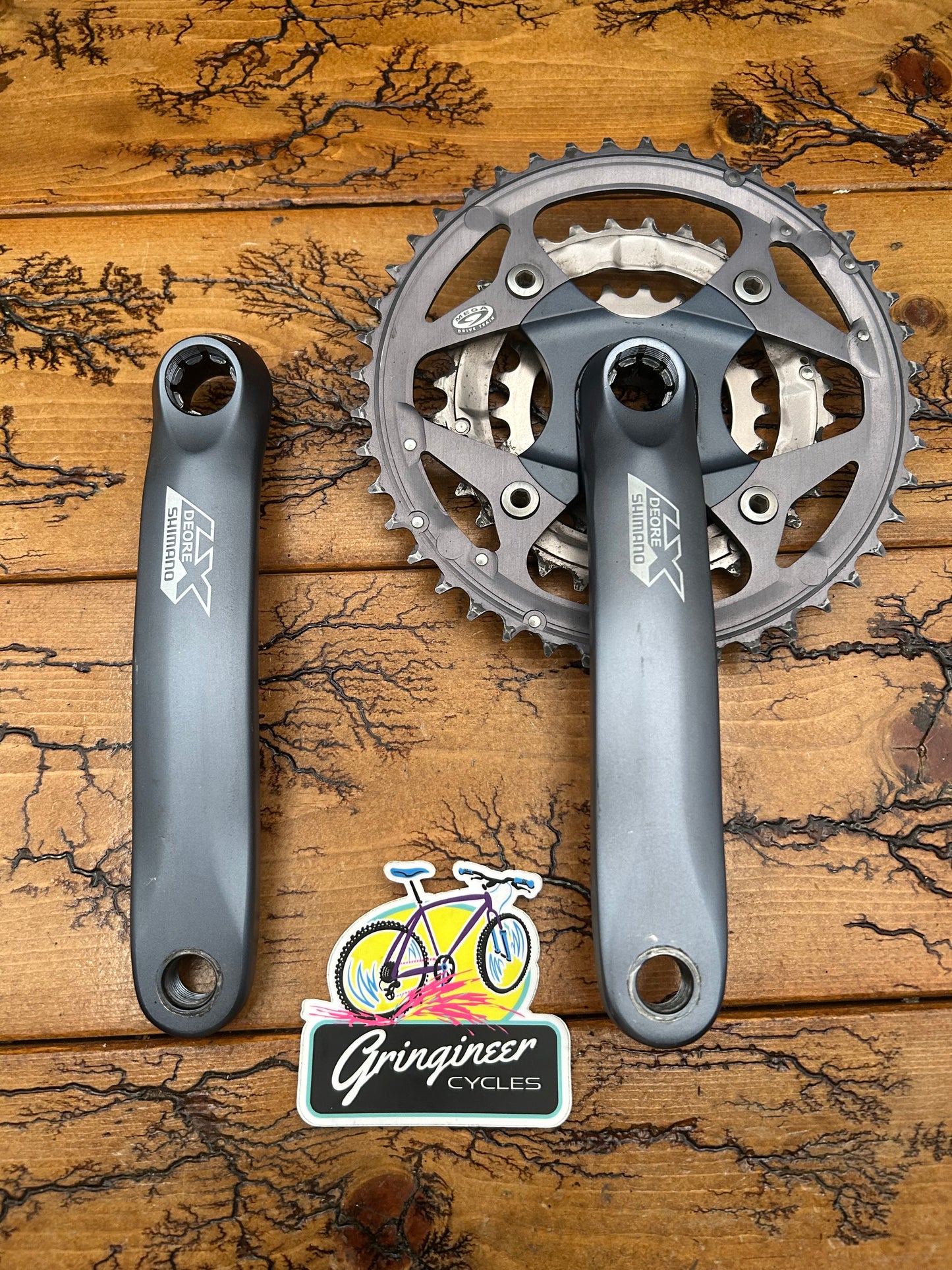 Shimano Deore LX FC-M571 44/32/22 175mm Crankset